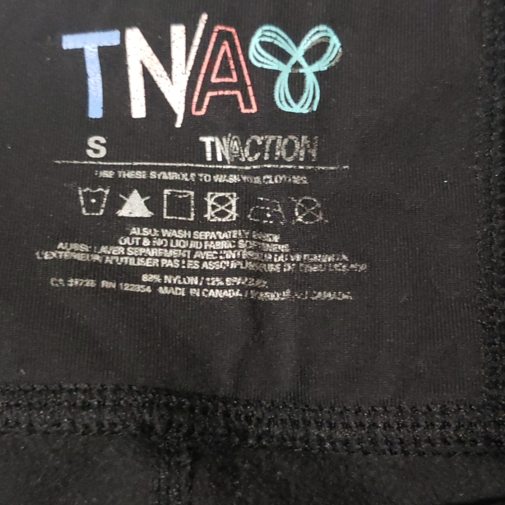 TNA BLACK WOMEN'S LEGGINGS SIZE SMALL - Picture 4 of 8
